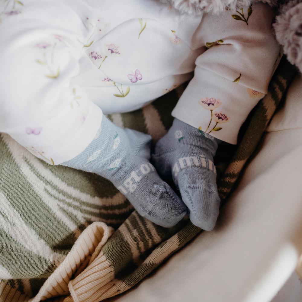 Lamington Baby Crew Merino Socks - Seasonal Range