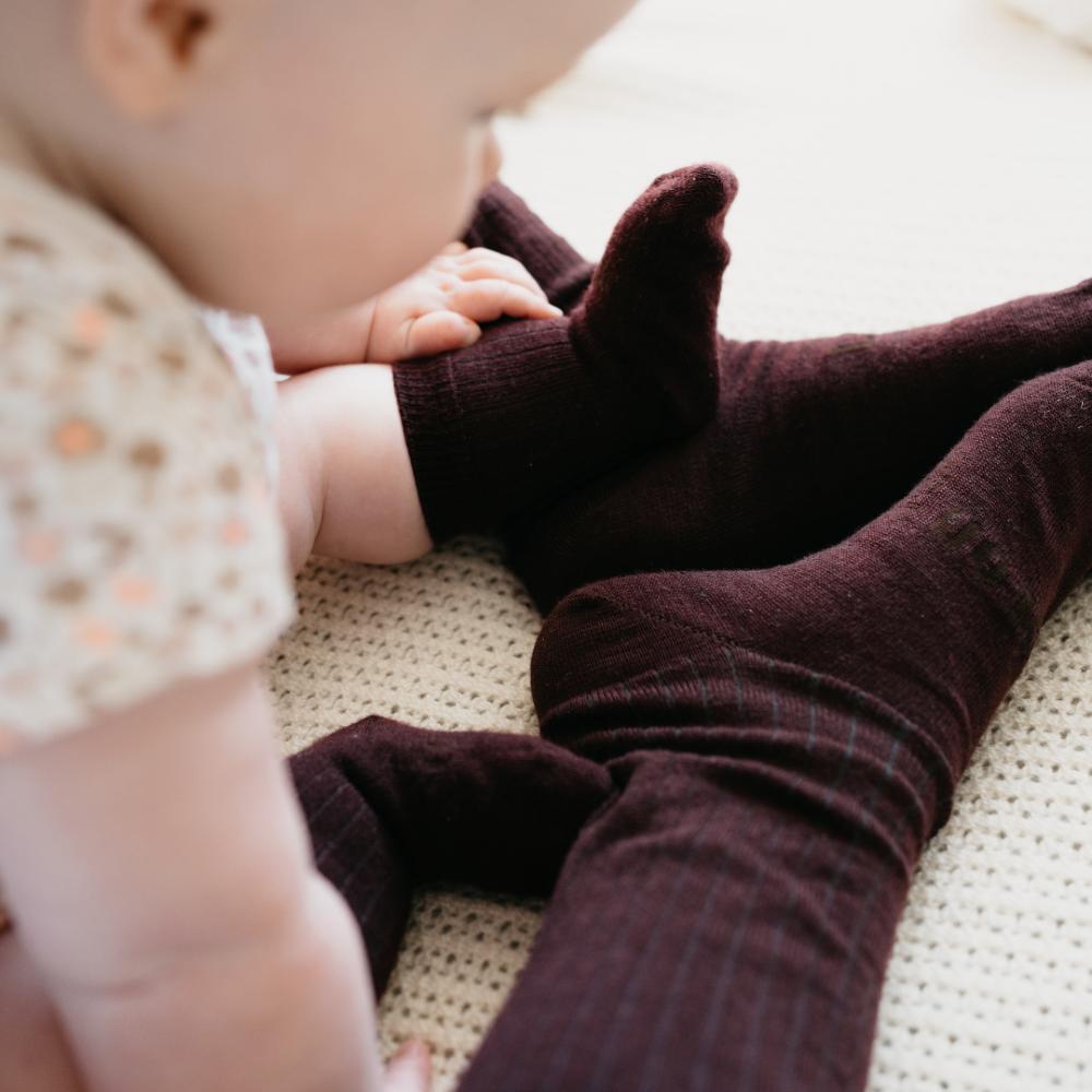 Lamington Baby Crew Merino Socks - Seasonal Range