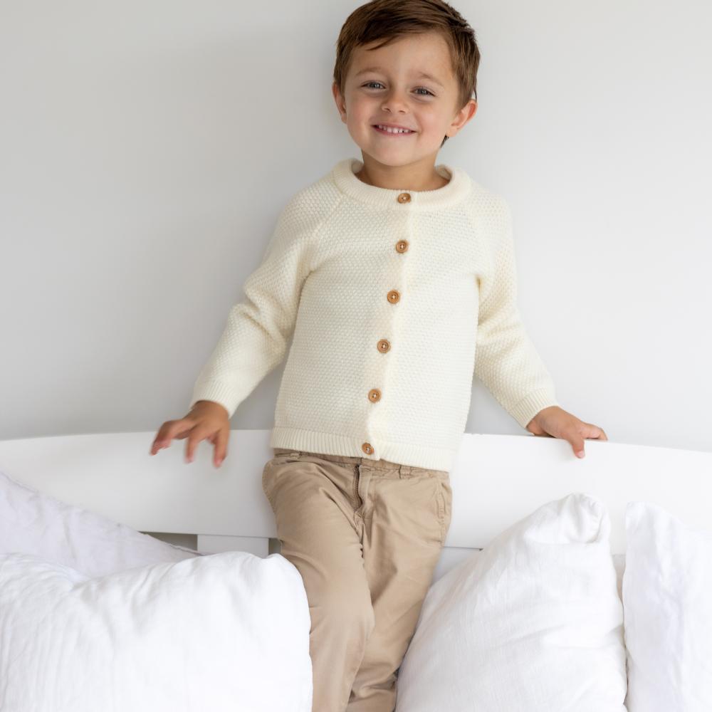 The Sleep Store Merino Knit Cardigan - 0-3 months - 10 years