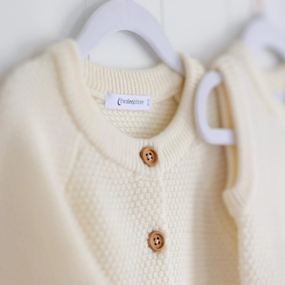 The Sleep Store Merino Knit Cardigan - 0-3 months - 10 years