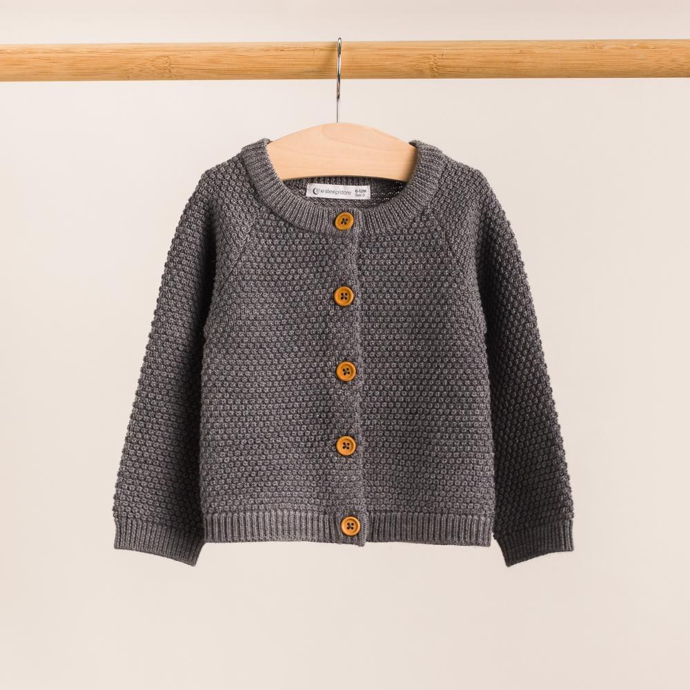 The Sleep Store Merino Knit Cardigan - 0-3 months - 10 years