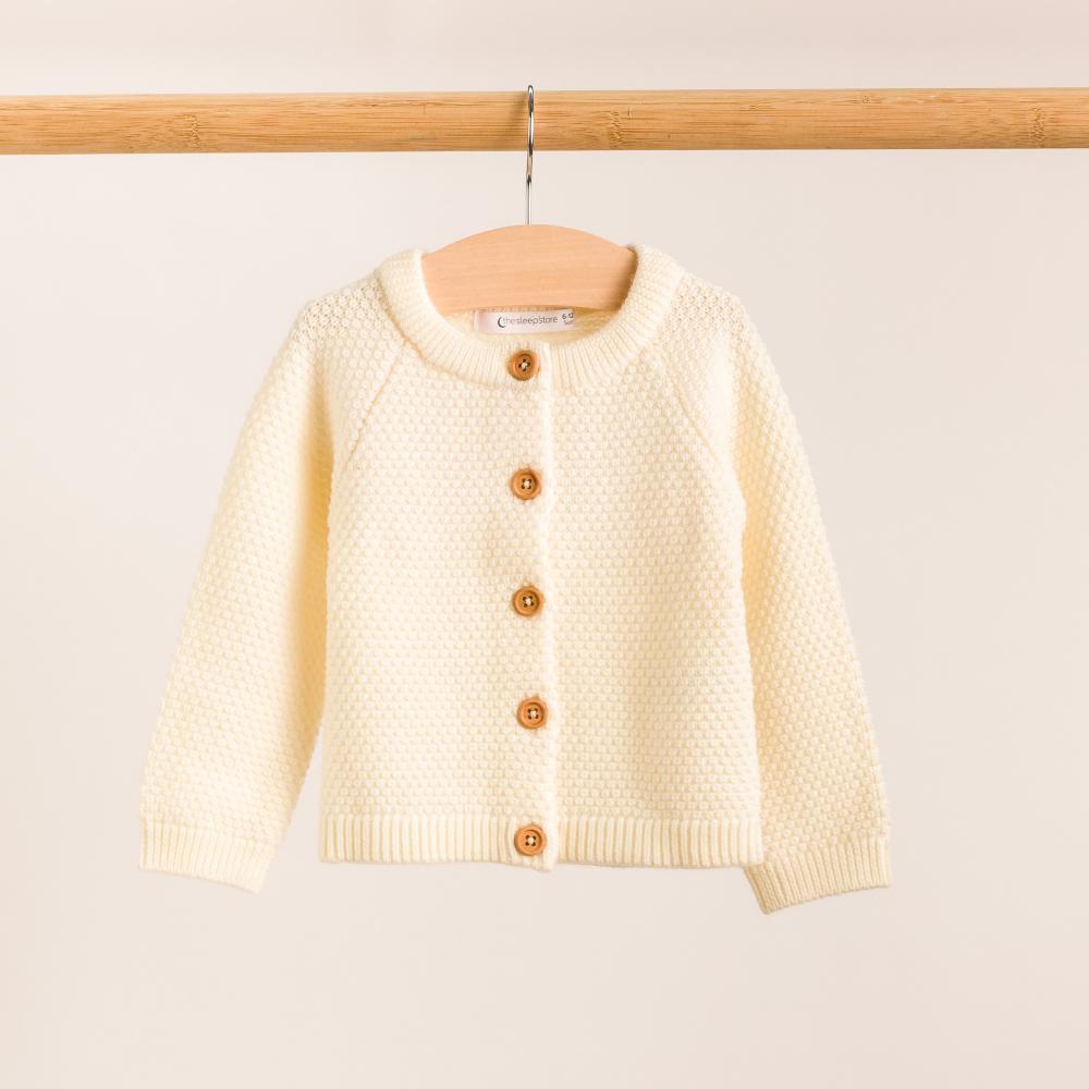 The Sleep Store Merino Knit Cardigan - 0-3 months - 10 years