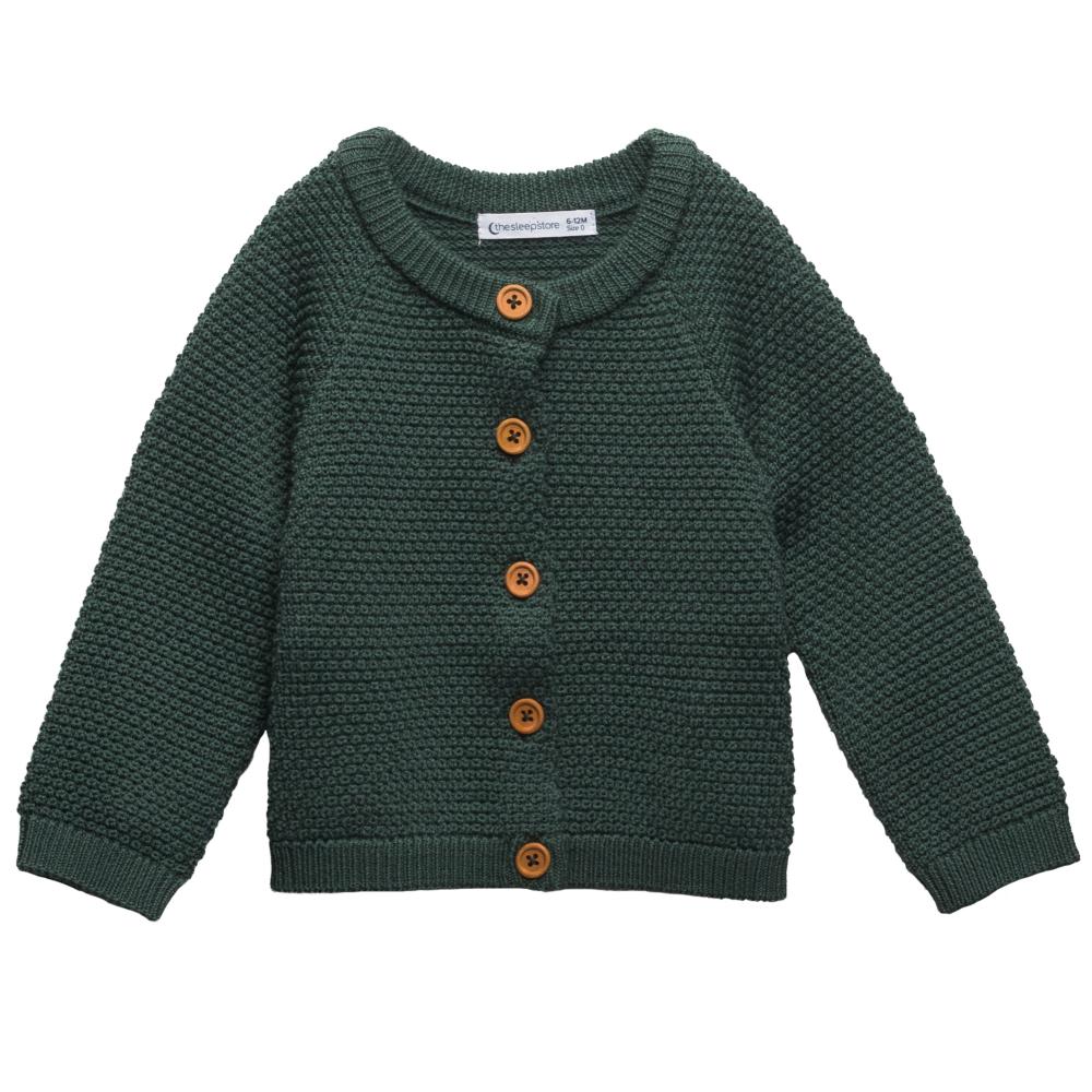 The Sleep Store Merino Knit Cardigan - 0-3 months - 10 years