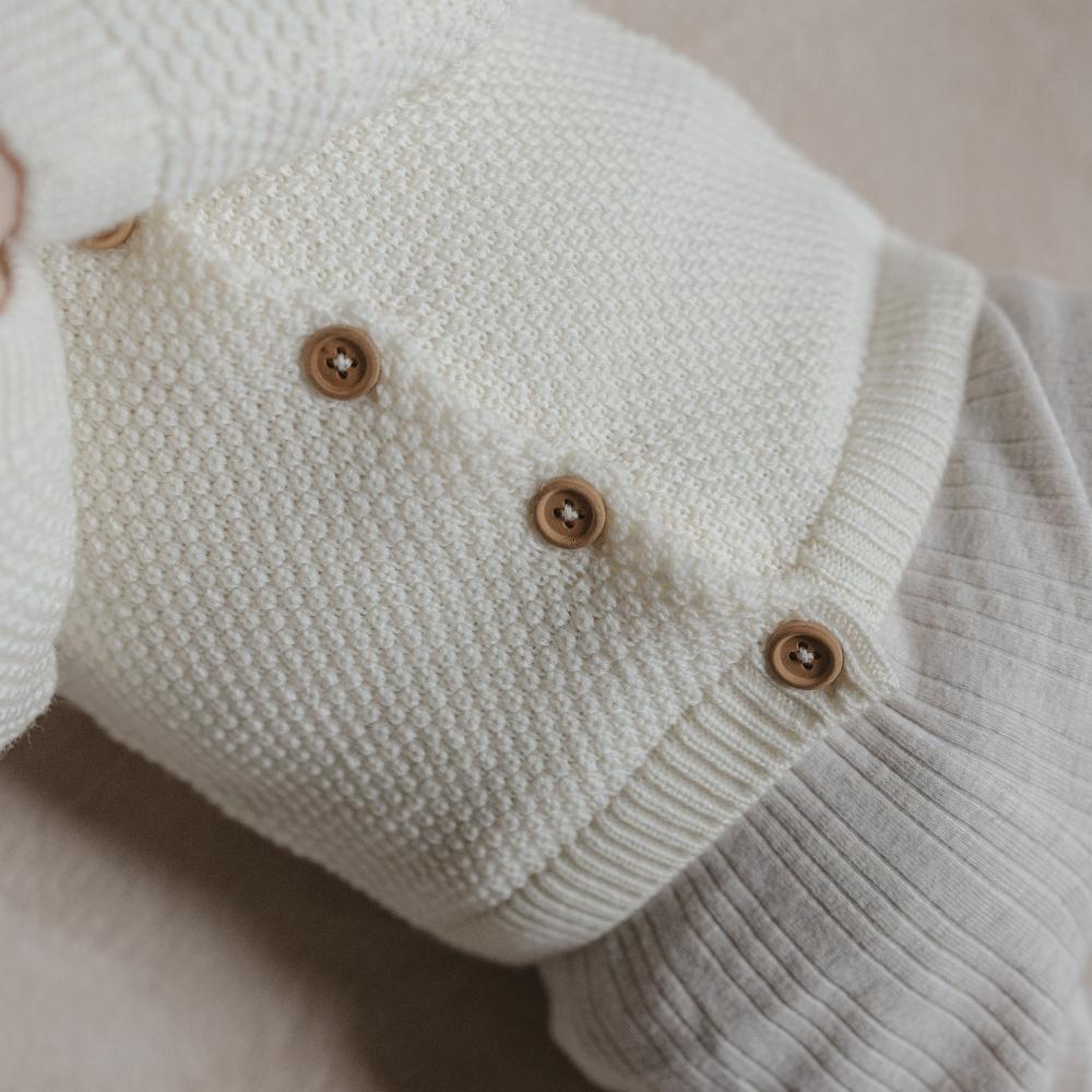 The Sleep Store Merino Knit Cardigan - 0-3 months - 10 years