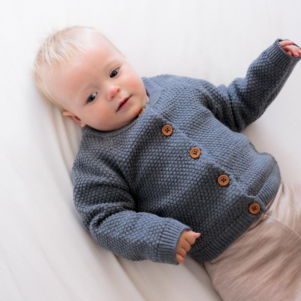 The Sleep Store Merino Knit Cardigan - 0-3 months - 10 years