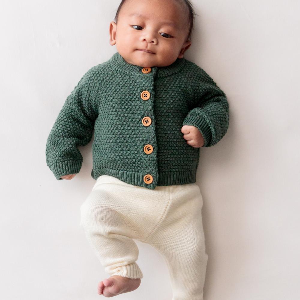 The Sleep Store Merino Knit Cardigan - 0-3 months - 10 years
