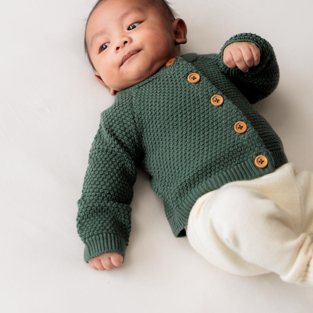 The Sleep Store Merino Knit Cardigan - 0-3 months - 10 years