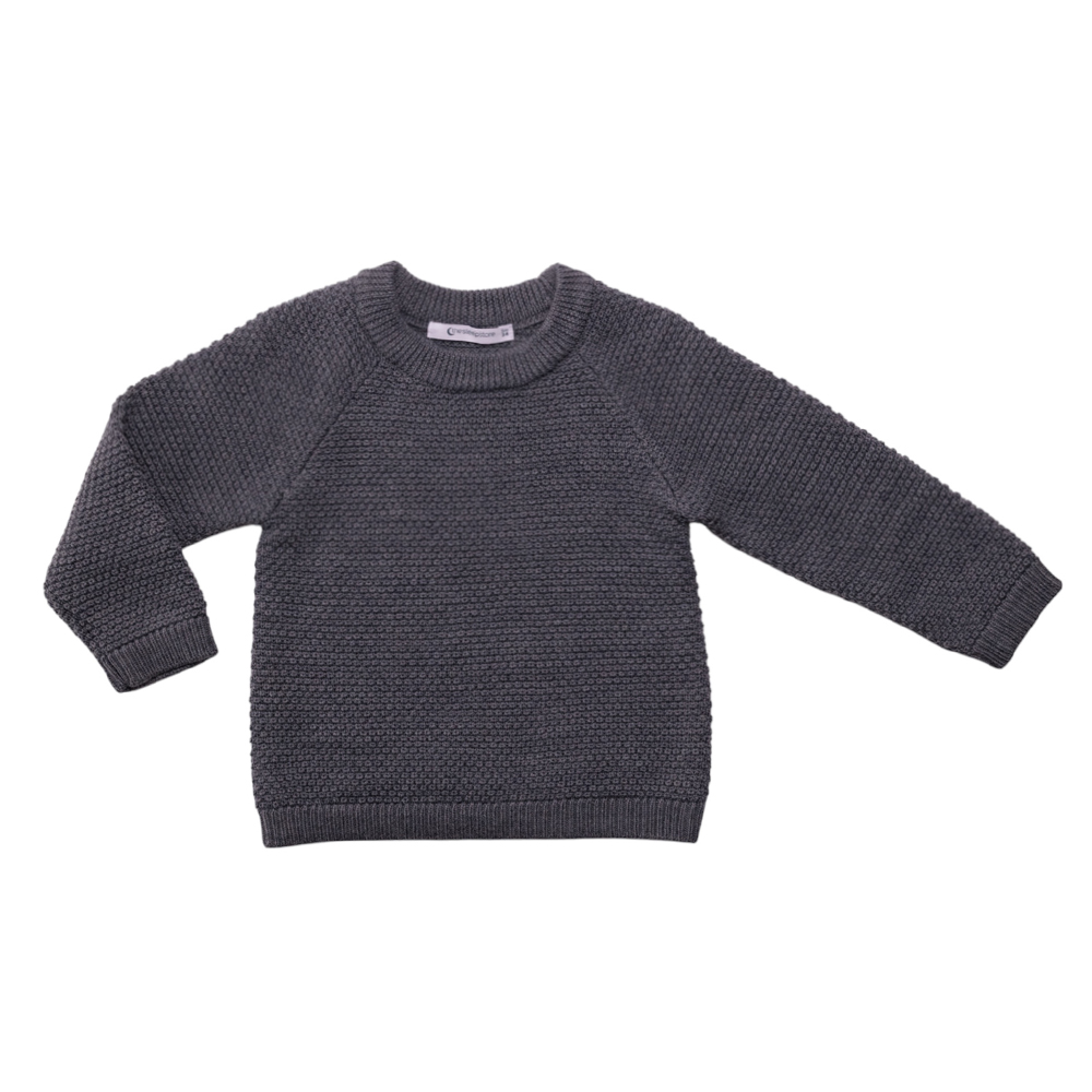 The Sleep Store Merino Knit Crew Jumper - 0-3 months - 10 years