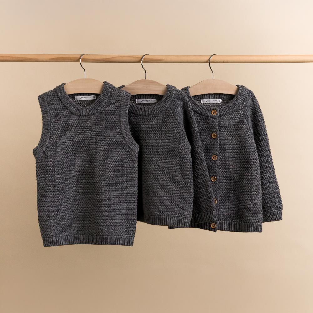 The Sleep Store Merino Knit Crew Jumper - 0-3 months - 10 years