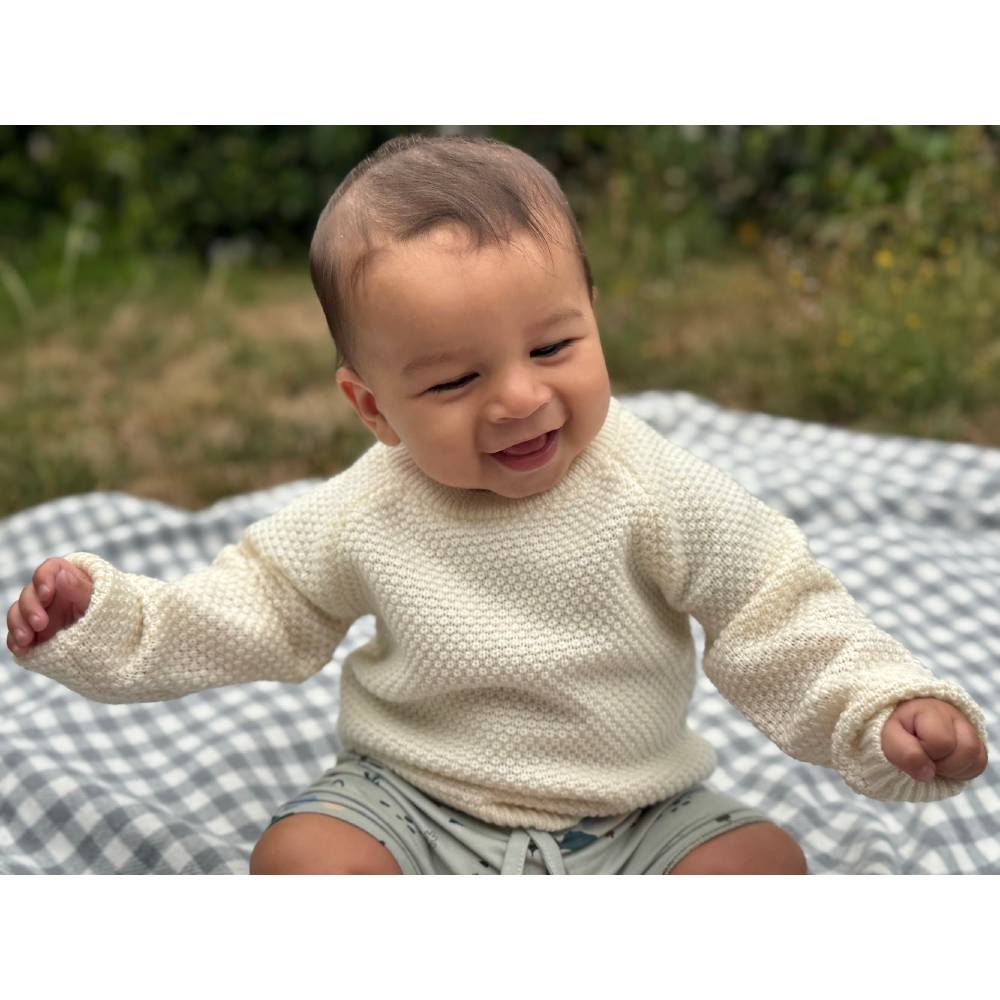 The Sleep Store Merino Knit Crew Jumper