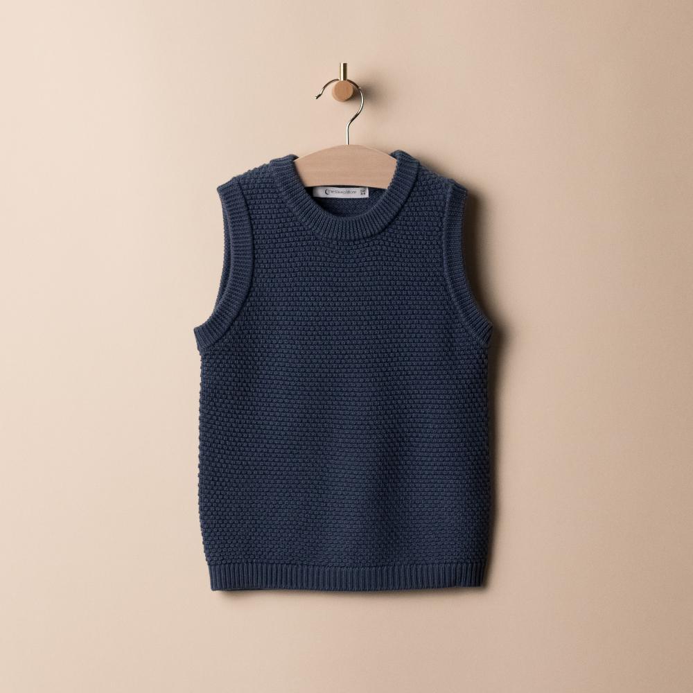The Sleep Store Merino Knit Vest 0-3 months - 8 years