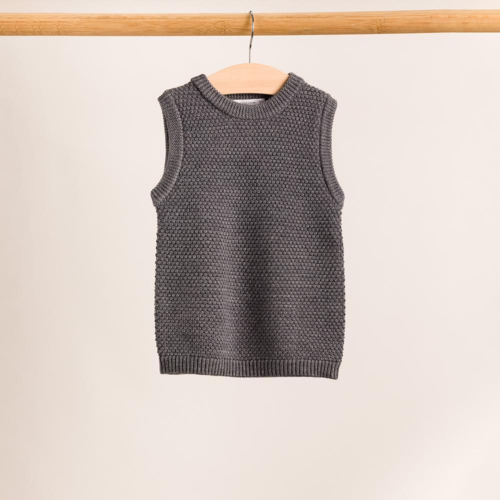 The Sleep Store Merino Knit Vest 0-3 months - 8 years