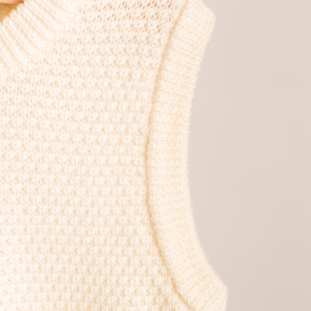 The Sleep Store Merino Knit Vest 0-3 months - 8 years