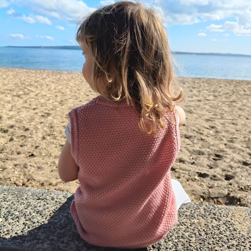 The Sleep Store Merino Knit Vest 0-3 months - 8 years