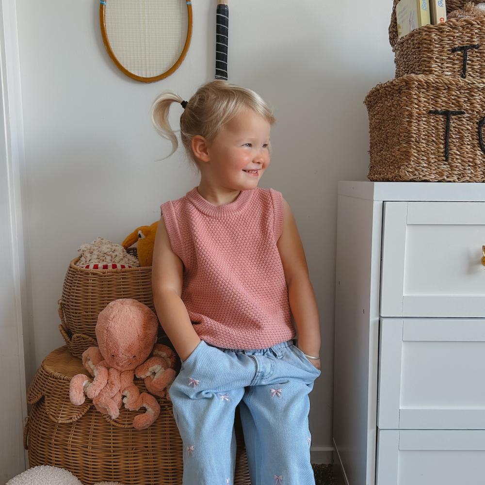The Sleep Store Merino Knit Vest 0-3 months - 8 years