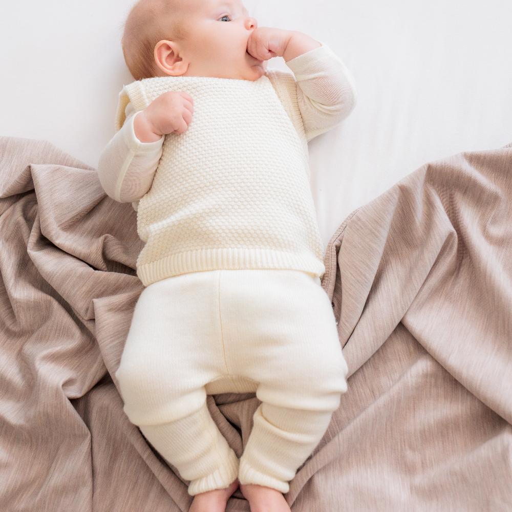 The Sleep Store Merino Knit Vest 0-3 months - 8 years