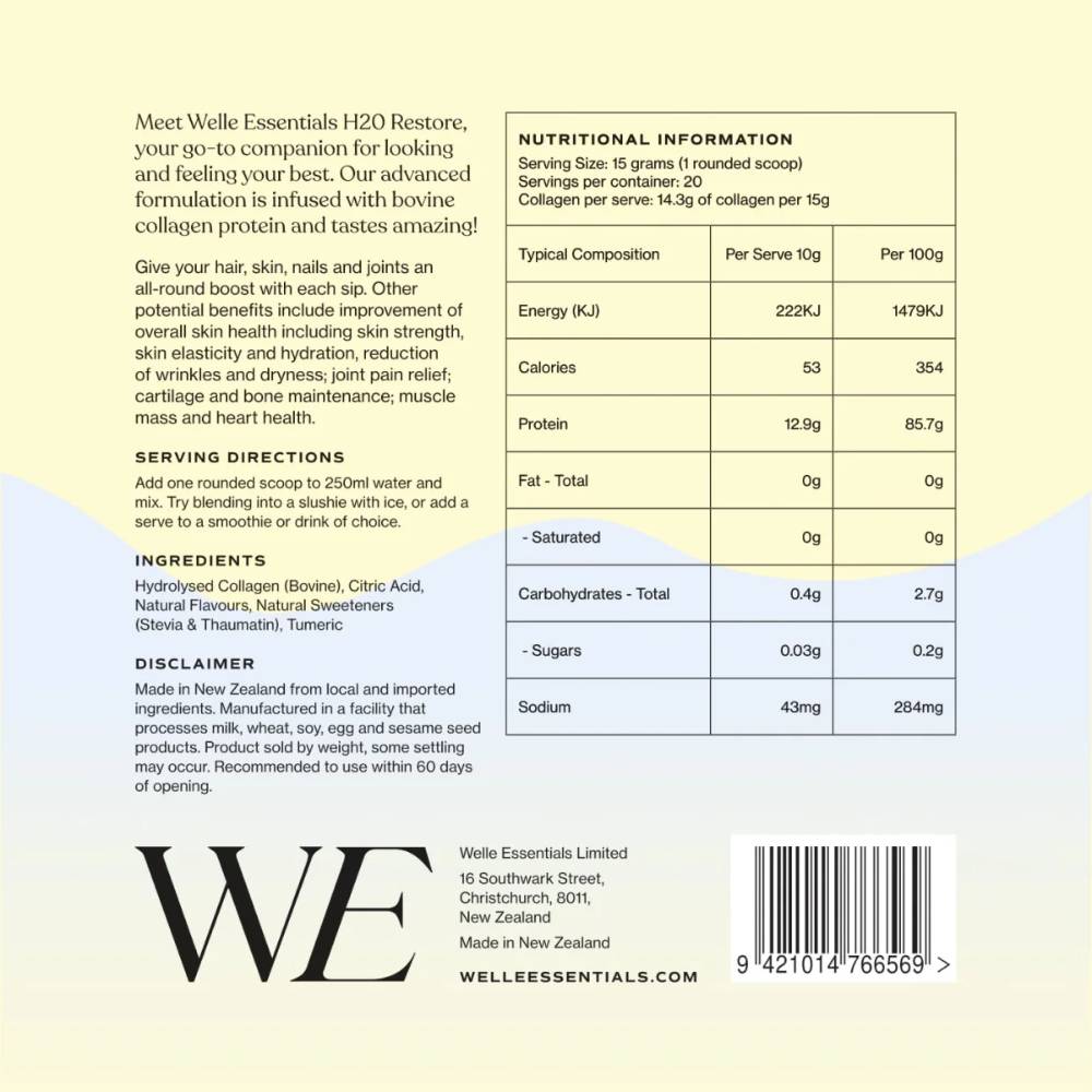 Welle Essentials H20 Restore - Pineapple