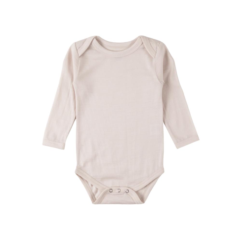 All Seasons Merino/Tencel Long Sleeve Bodysuit - Prem Size