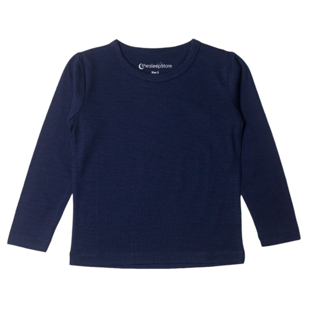 The Sleep Store All Seasons Merino/Tencel Long Sleeve Top - Teen Size