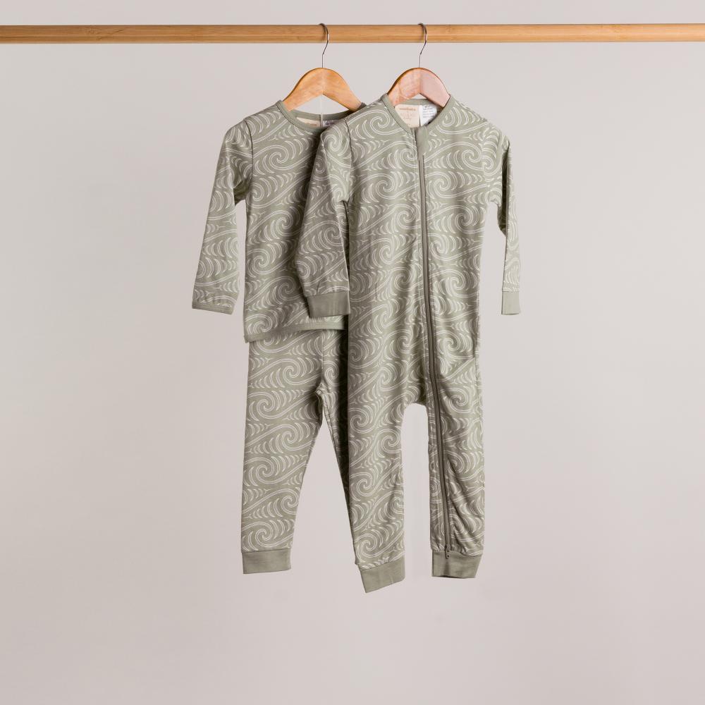 Woolbabe X BO & KO Collab Pyjama Suit