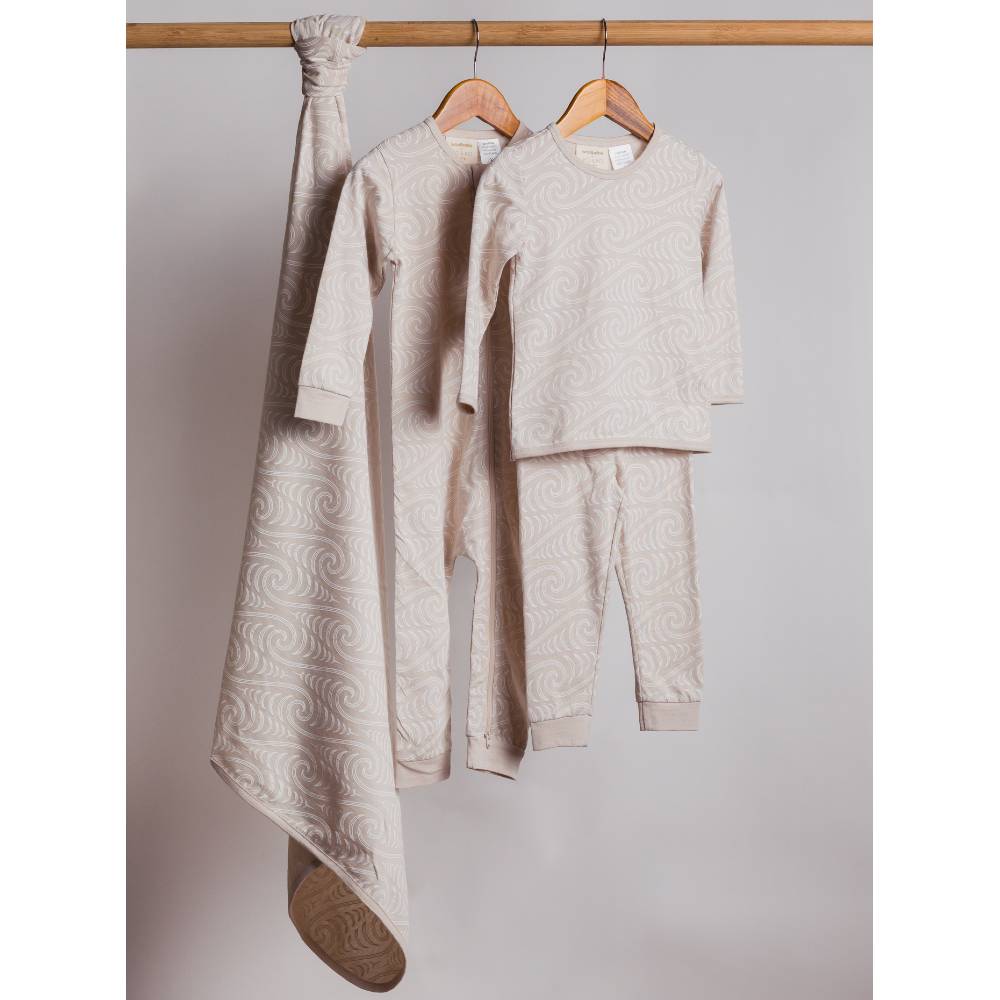 Woolbabe X BO & KO Collab Winter Pyjamas