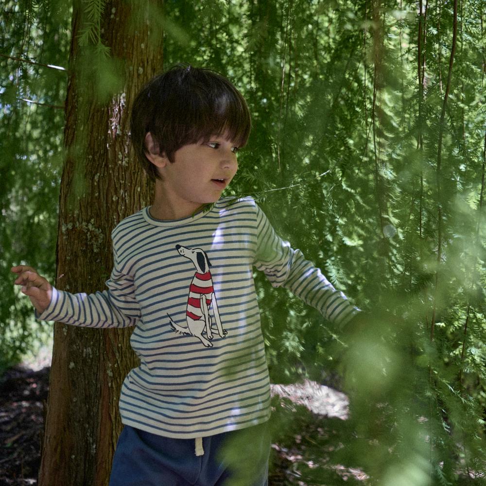 Nature Baby Organic Cotton Long Sleeve River Tee