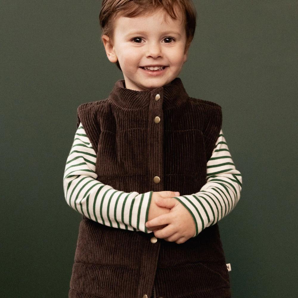 Nature Baby Organic Cotton Long Sleeve River Tee