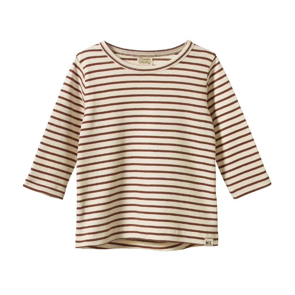 Nature Baby Organic Cotton Long Sleeve River Tee