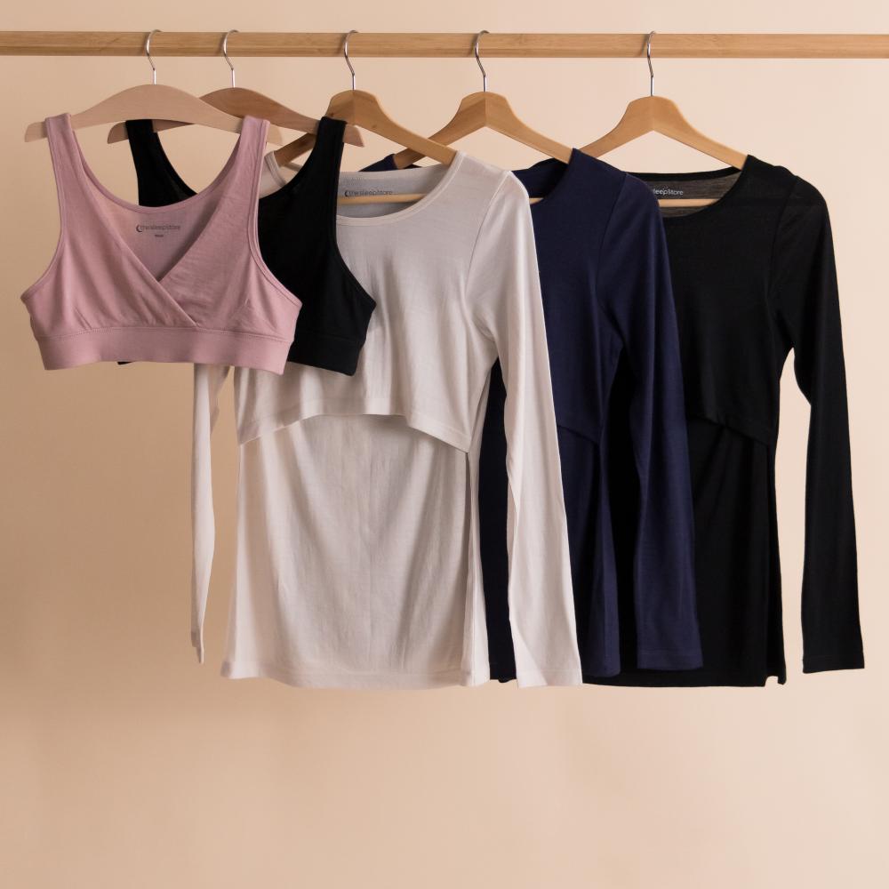 The Sleep Store All Seasons Merino/Tencel Sleep Bra (Cup size B-D)