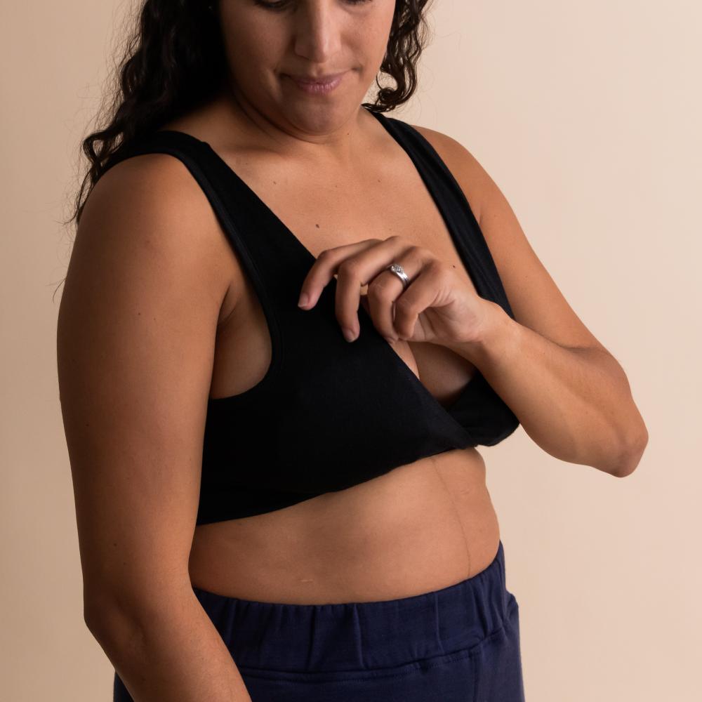 The Sleep Store All Seasons Merino/Tencel Sleep Bra (Cup size B-D)