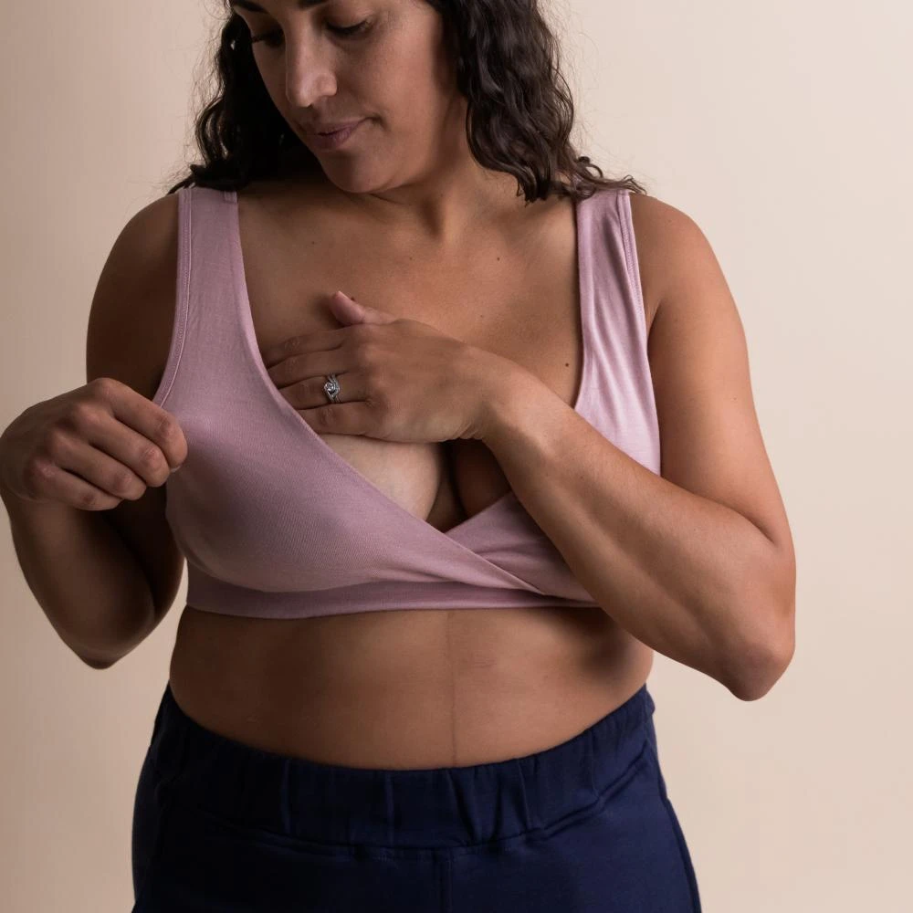 The Sleep Store All Seasons Merino/Tencel Sleep Bra (Cup size B-D)