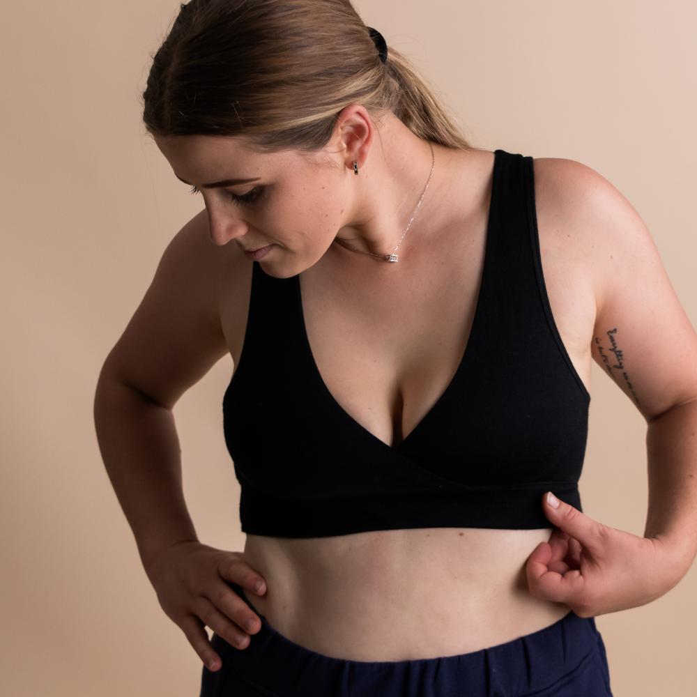 The Sleep Store All Seasons Merino/Tencel Sleep Bra (Cup size B-D)