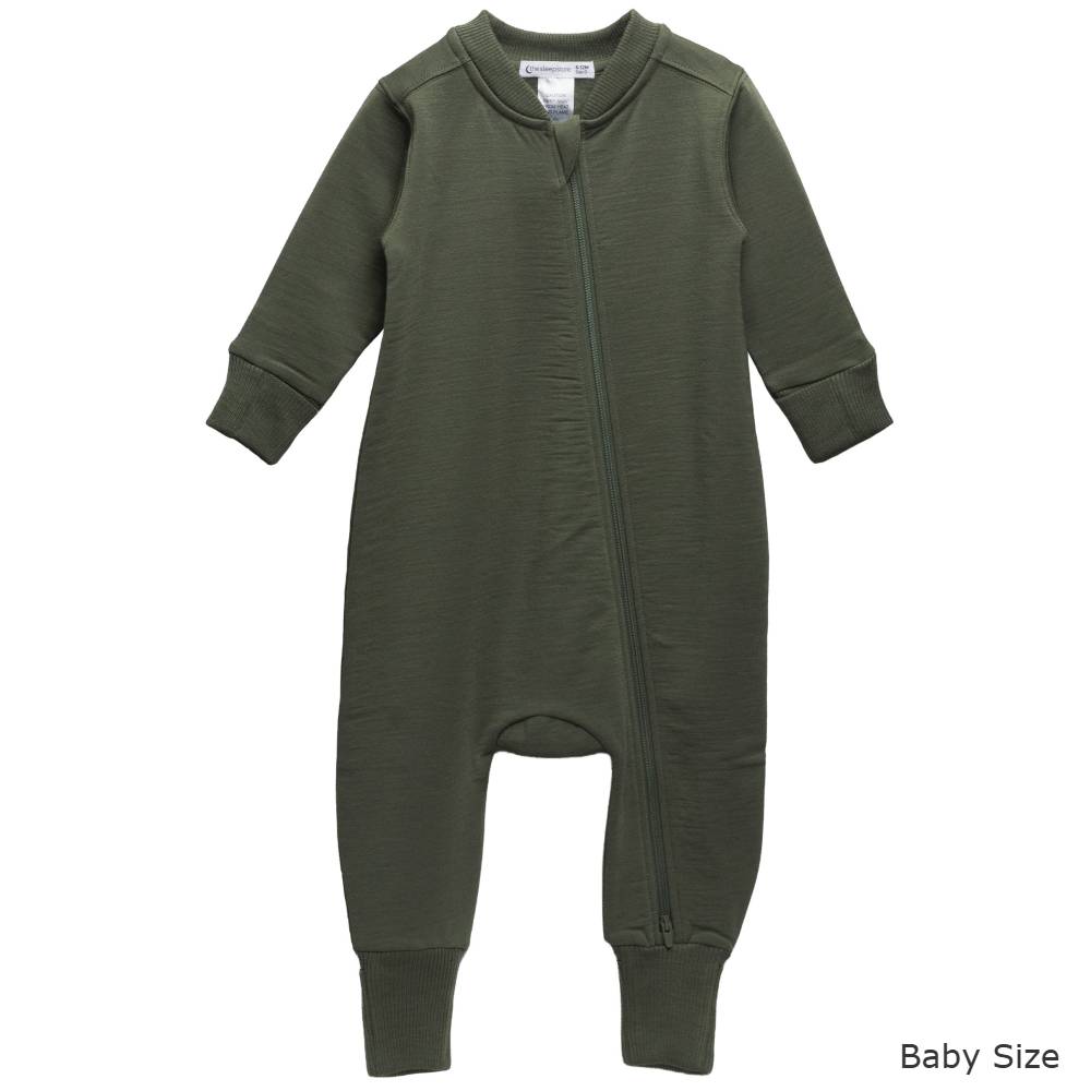 The Sleep Store Merino Tencel Fleece Onesie 0-3 months - 6 years
