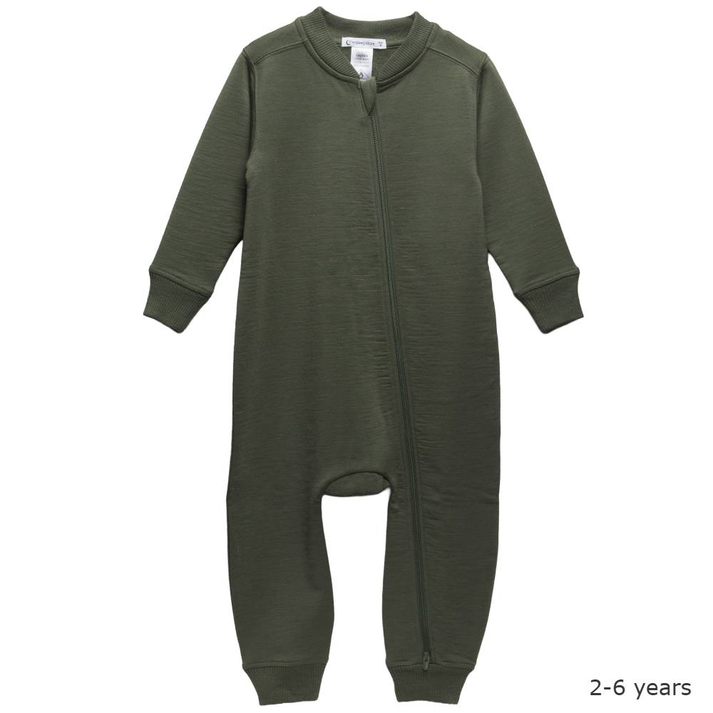 The Sleep Store Merino Tencel Fleece Onesie 0-3 months - 6 years