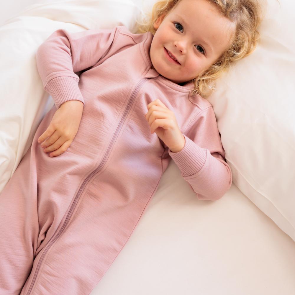The Sleep Store Merino Tencel Fleece Onesie 0-3 months - 6 years