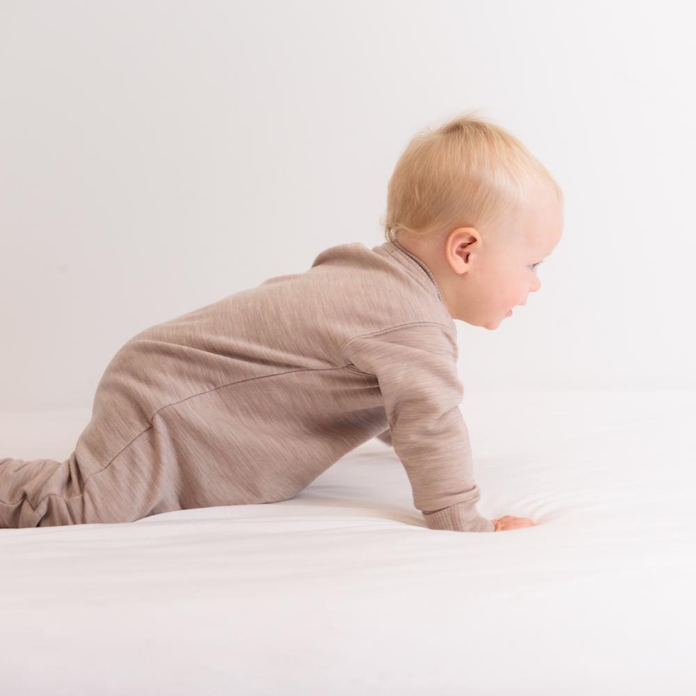 The Sleep Store Merino Tencel Fleece Onesie 0-3 months - 6 years