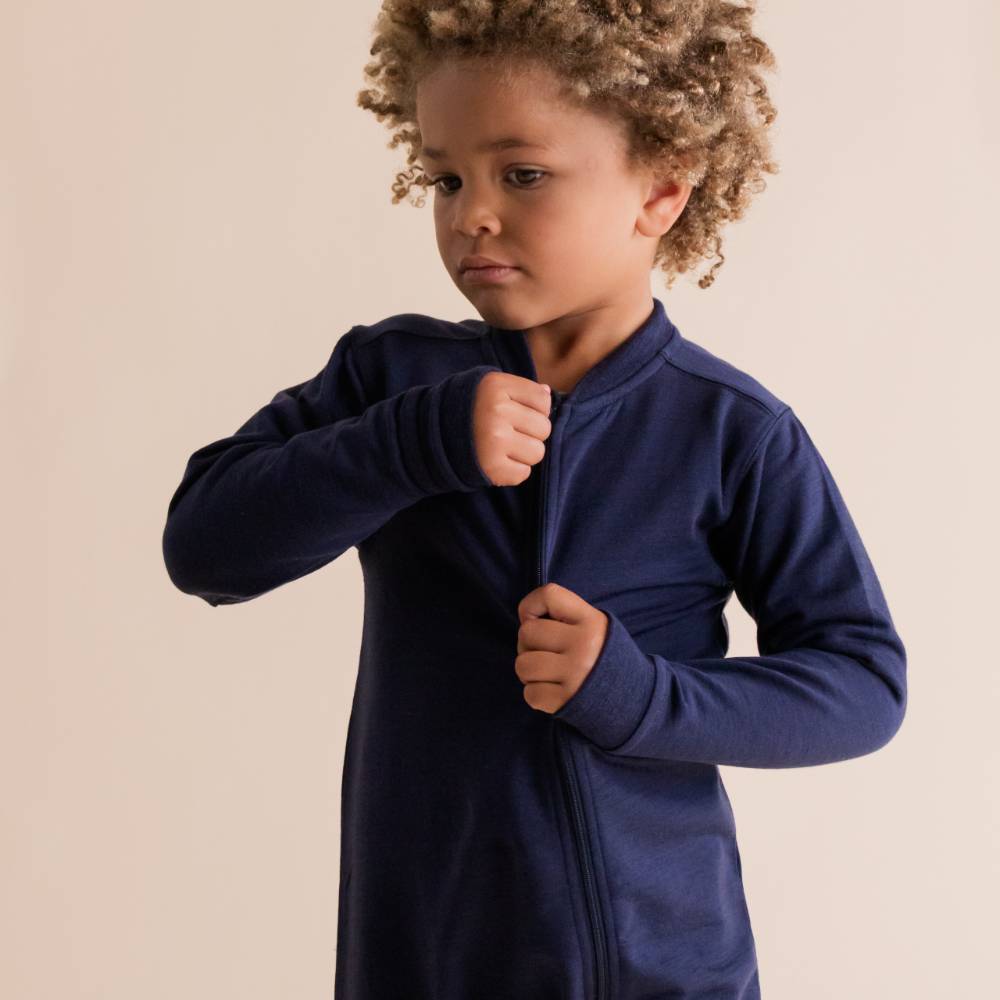 The Sleep Store Merino Tencel Fleece - Big Kids Onesie **OUTLET STORE**