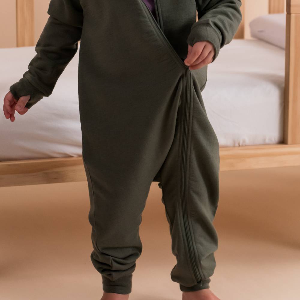 The Sleep Store Merino Tencel Fleece - Big Kids Onesie **OUTLET STORE**