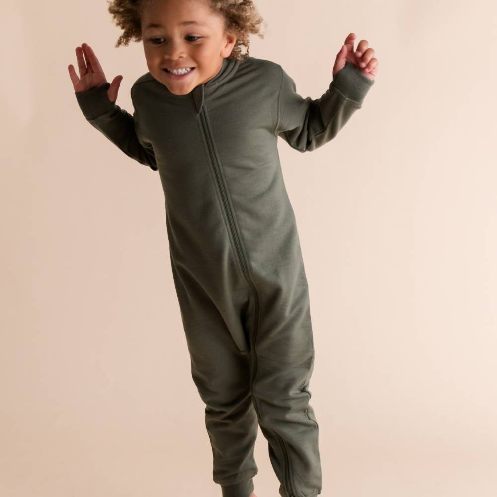 The Sleep Store Merino Tencel Fleece - Big Kids Onesie **OUTLET STORE**
