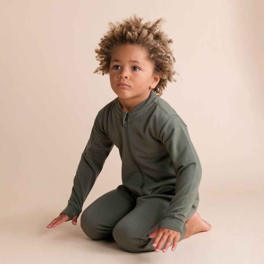 The Sleep Store Merino Tencel Fleece - Big Kids Onesie **OUTLET STORE**