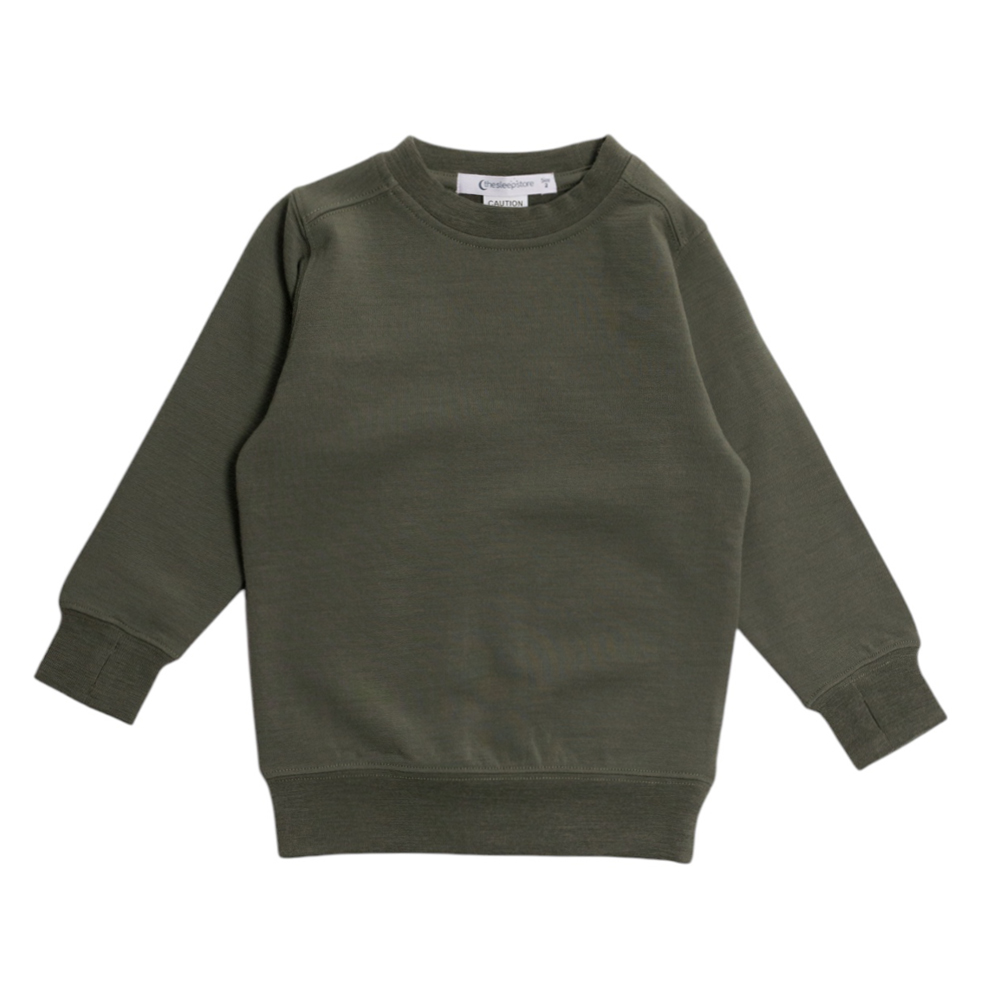 The Sleep Store Merino Tencel Fleece - Crew Jumper **OUTLET STORE**