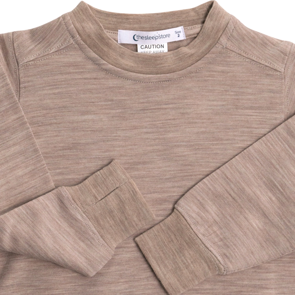 The Sleep Store Merino Tencel Fleece - Crew Jumper **OUTLET STORE**