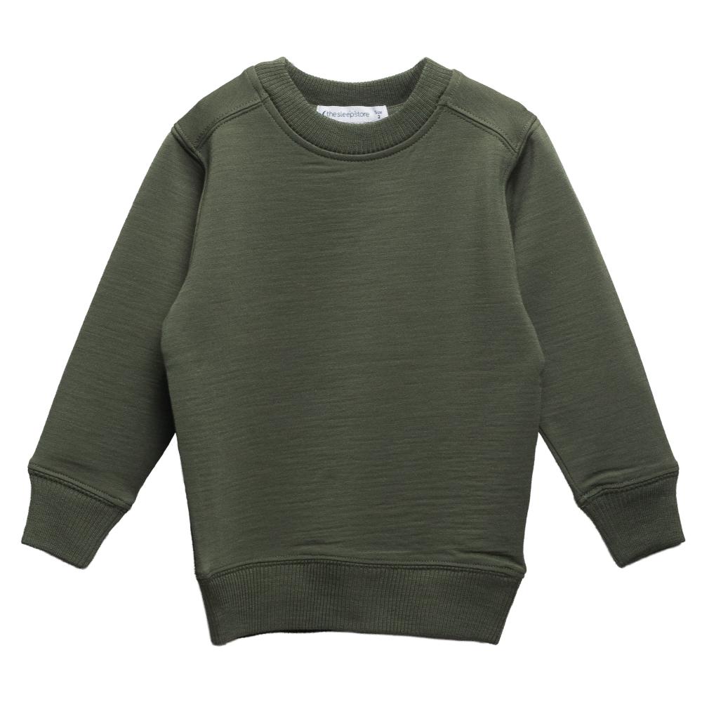 The Sleep Store Merino Tencel Fleece - Crew Jumper
