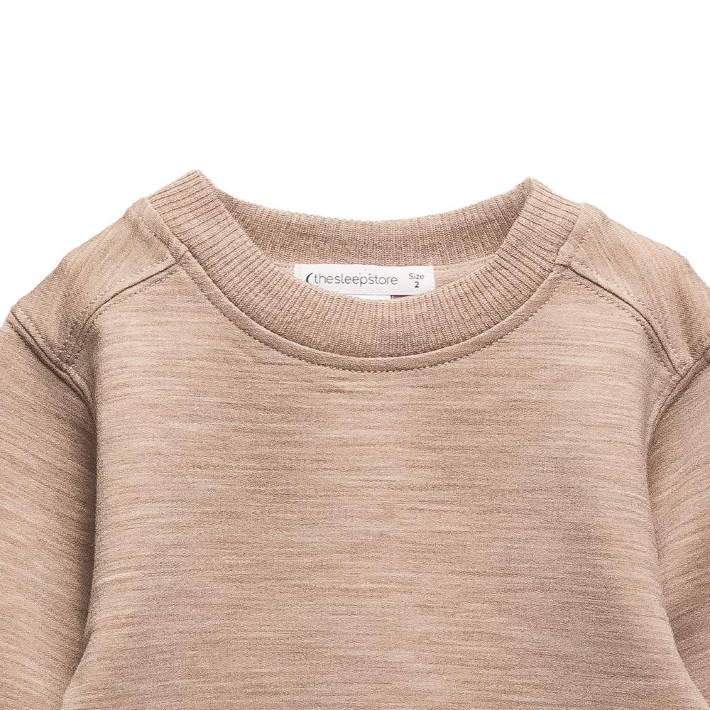 The Sleep Store Merino Tencel Fleece - Crew Jumper