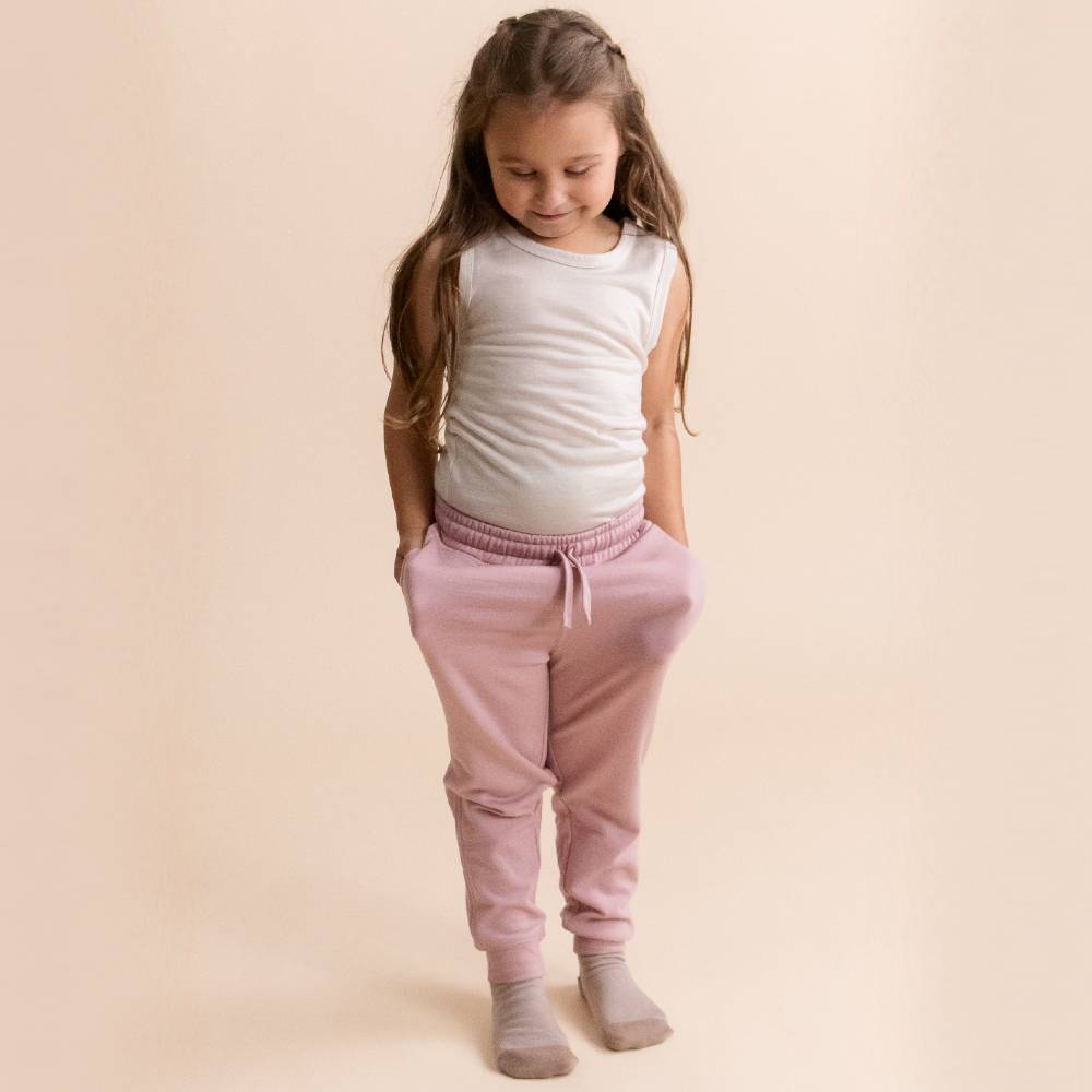 The Sleep Store Merino Tencel Fleece Joggers - 1-8 years
