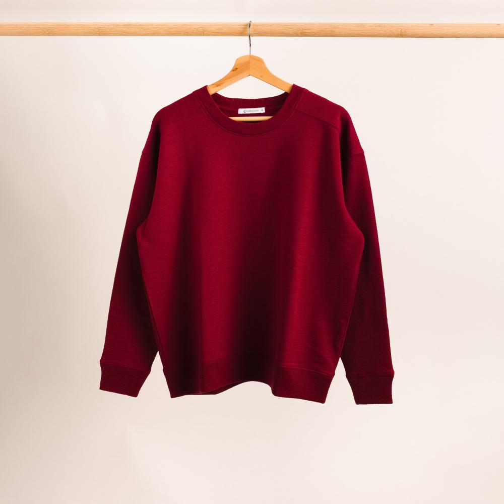 The Sleep Store Merino Tencel Fleece - Women's Crew Jumper