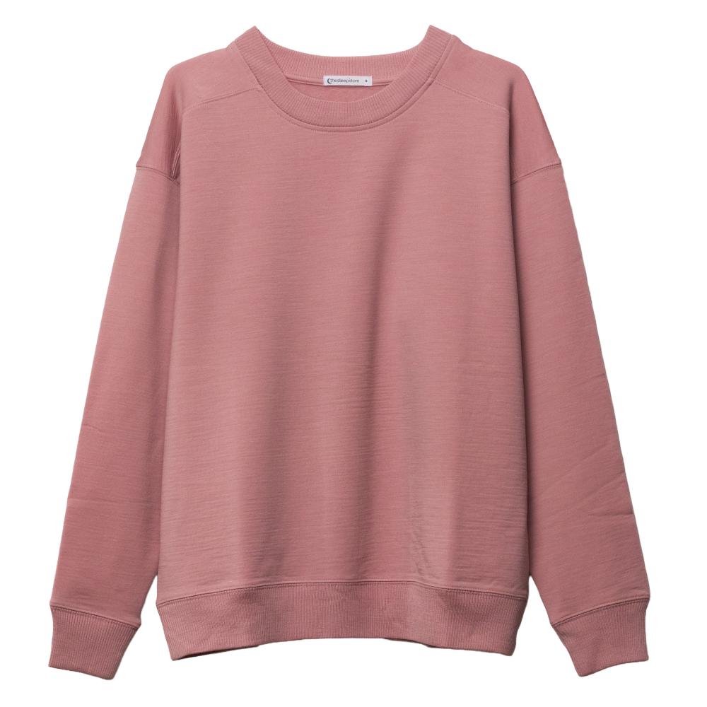 The Sleep Store Merino Tencel Fleece - Women's Crew Jumper