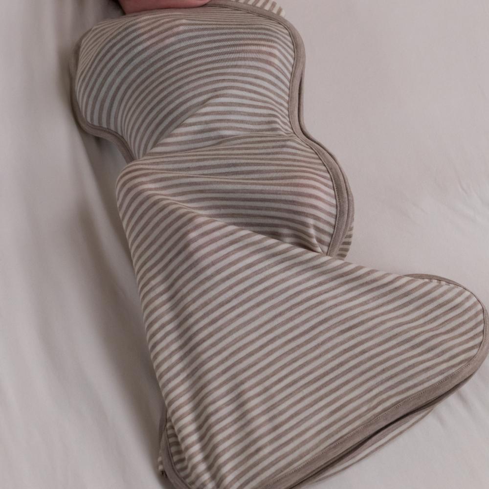 The Sleep Store Jersey New Zealand Merino Wool Fitted Zip Swaddle