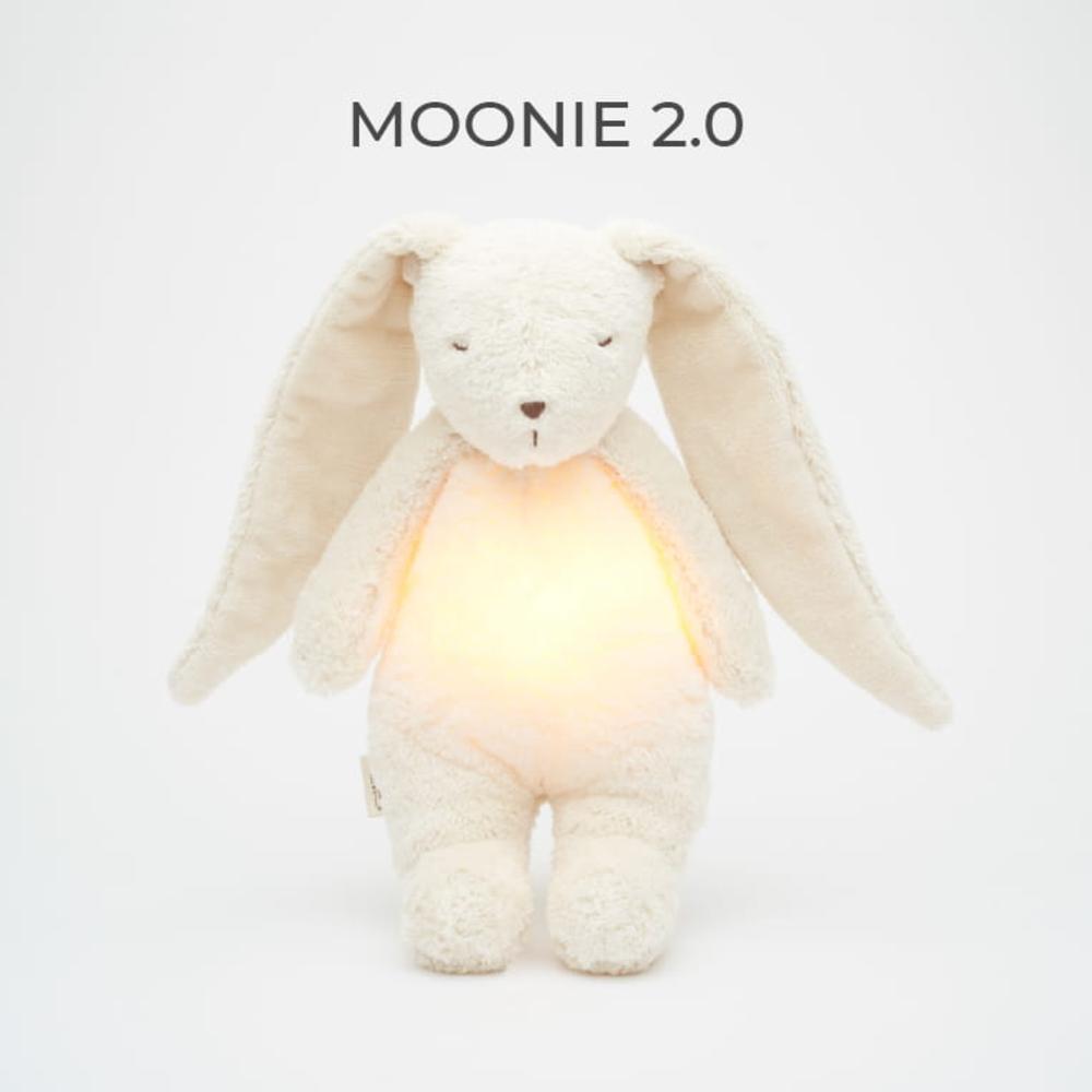 Moonie 2.0 - Organic Humming Bunny with Lamp