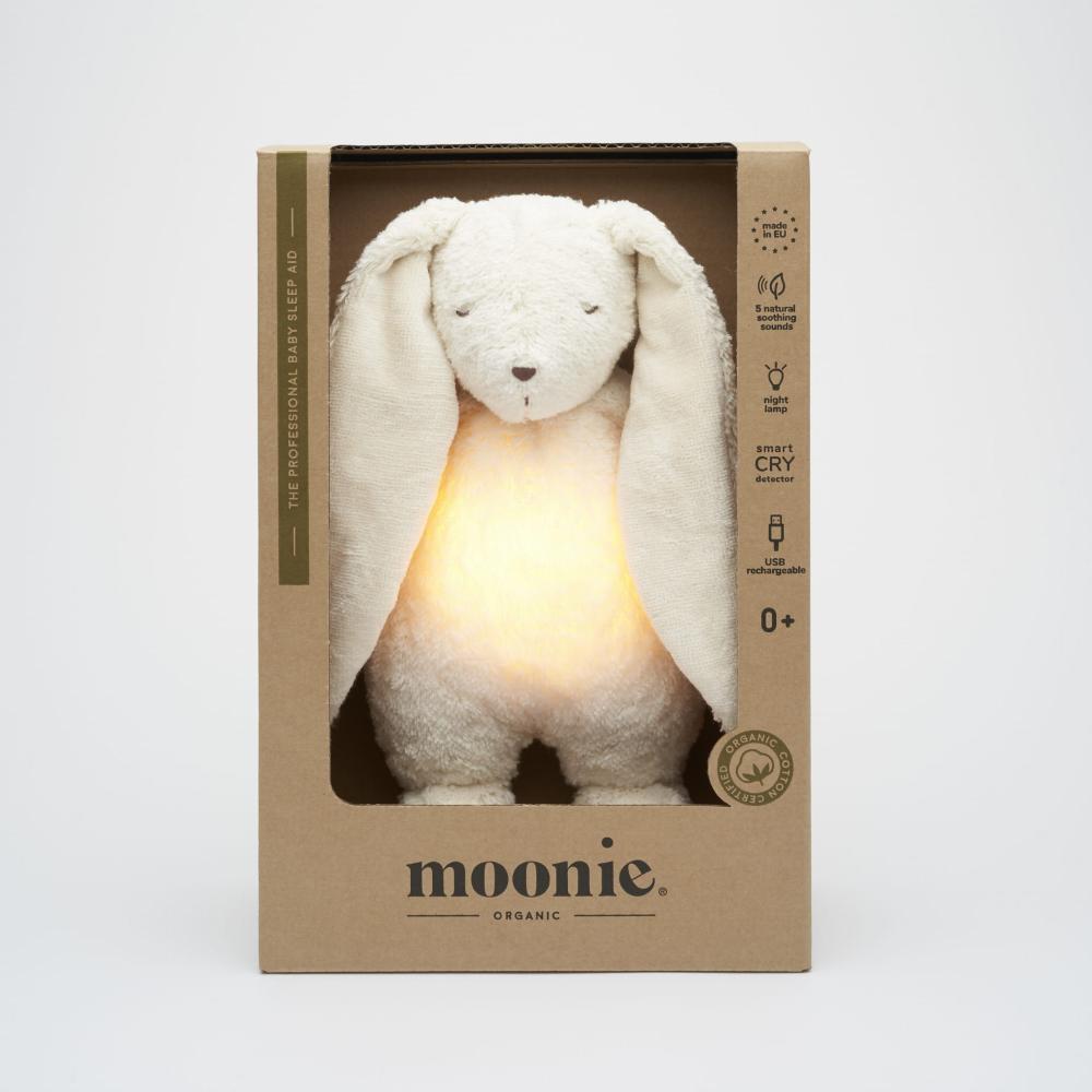Moonie 2.0 - Organic Humming Bunny with Lamp